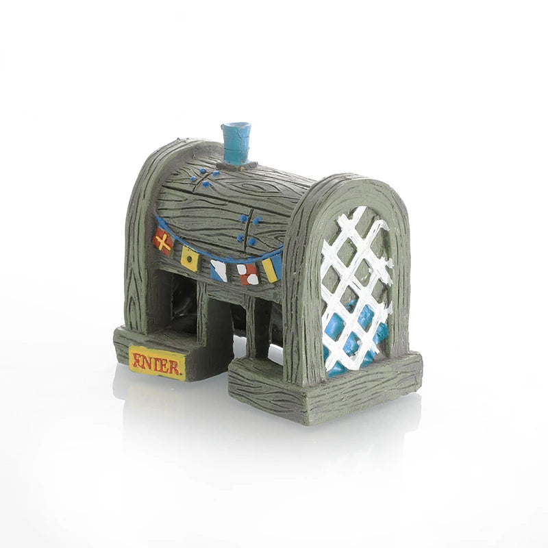 6pcs SpongeBob Aquarium Decoration Set