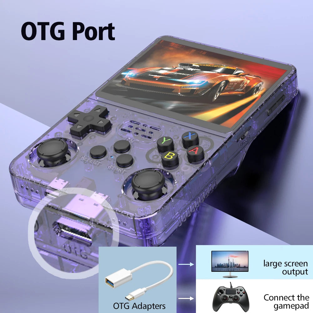 128G R36S Retro Console | 10,000+ Games