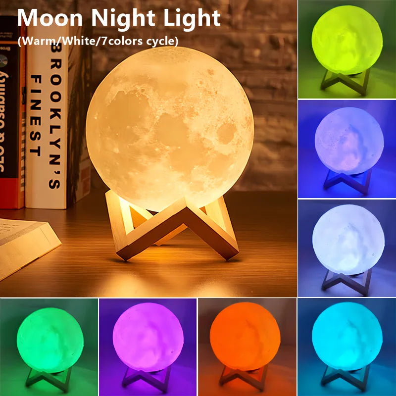 Moon Lamp Night Light