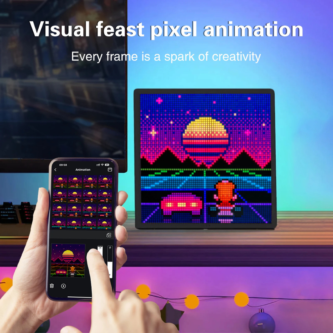 LED Pixel Art Display