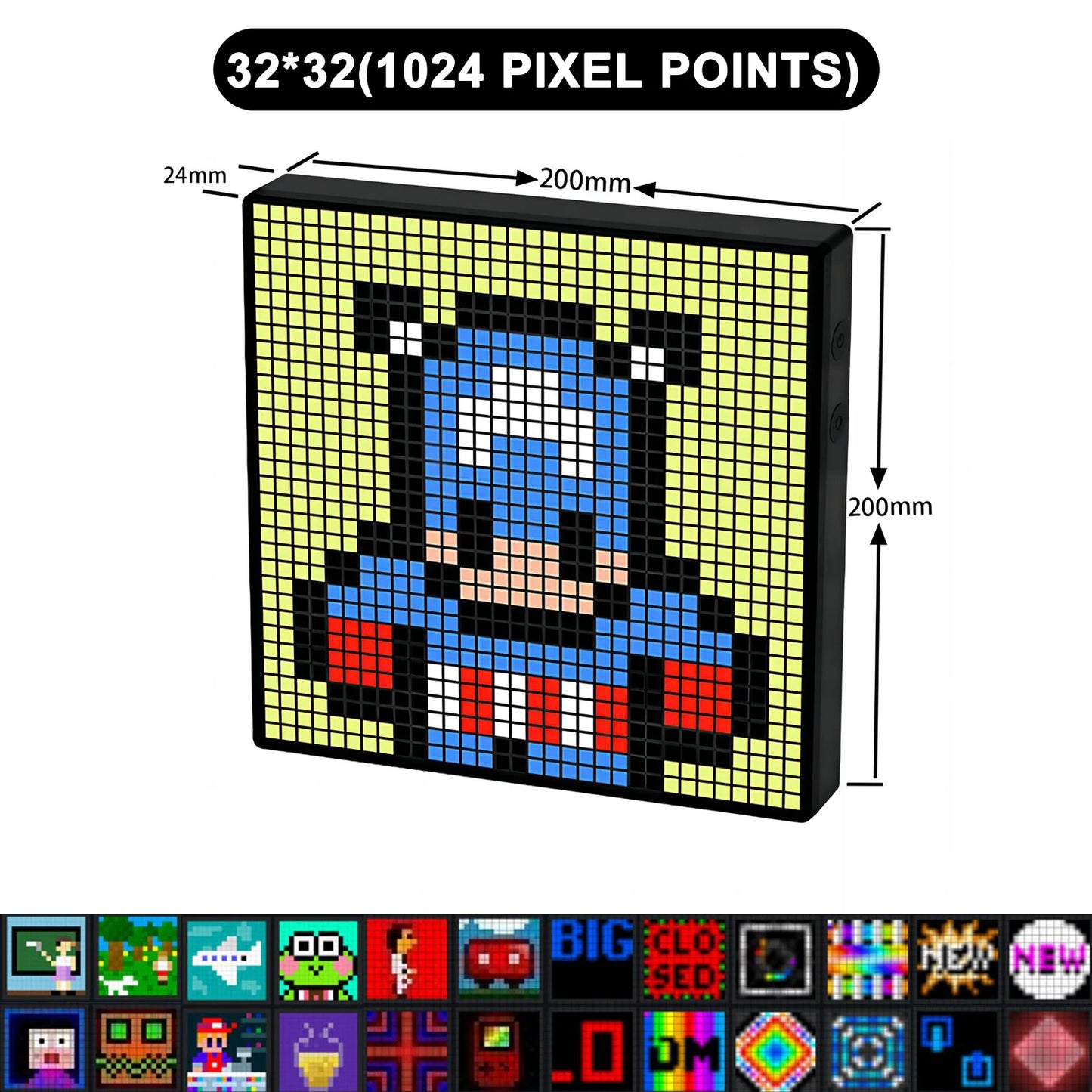 LED Pixel Art Display